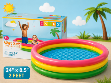 INTEX Sunset Glow Baby Pool  (2ft )