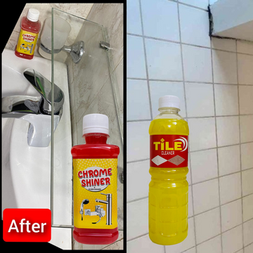 Chrome Shiner + Tile Cleaner